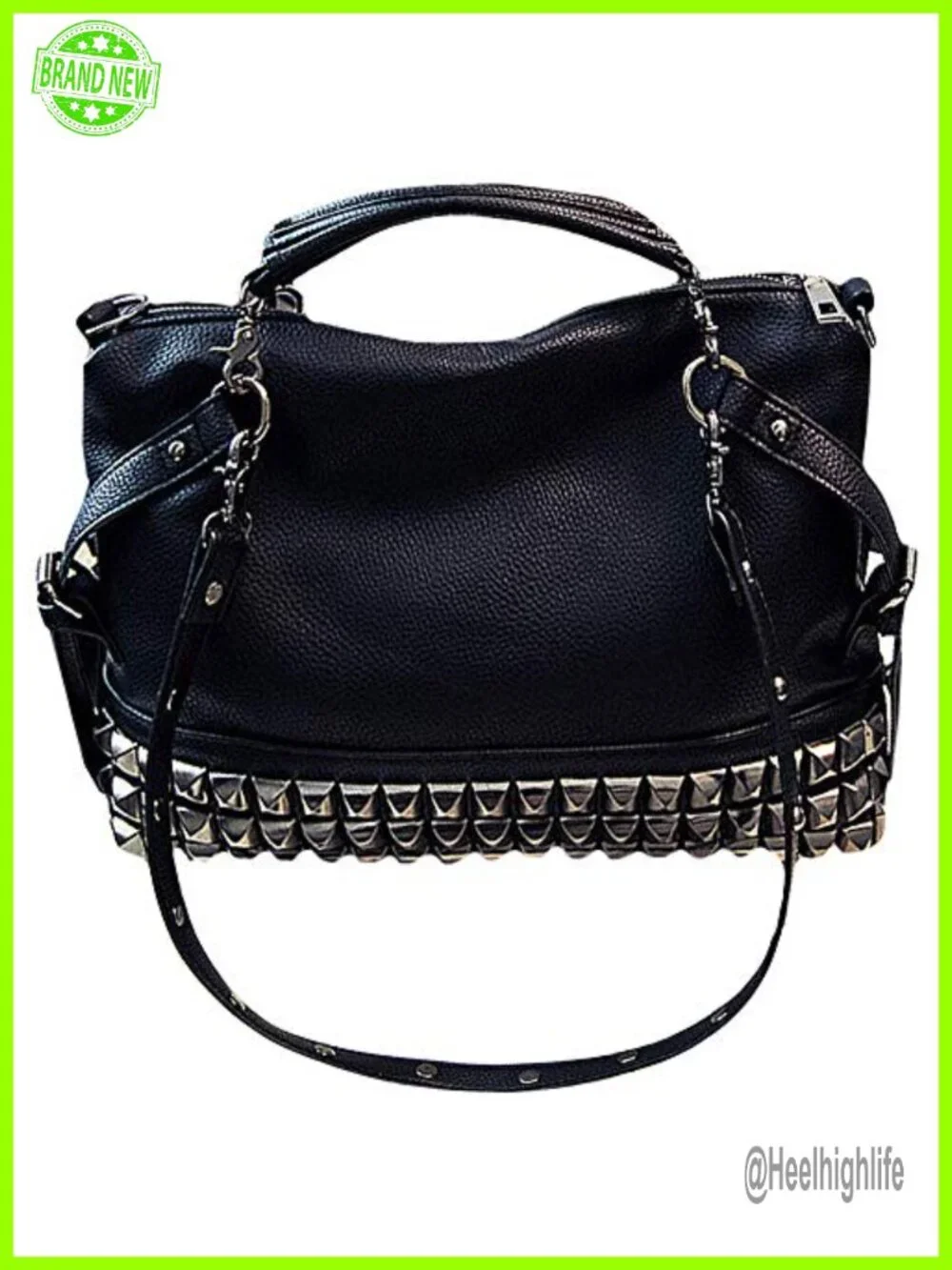 Large Hobo Handbag Crossbody Purse Faux Leather Top Handle Bag